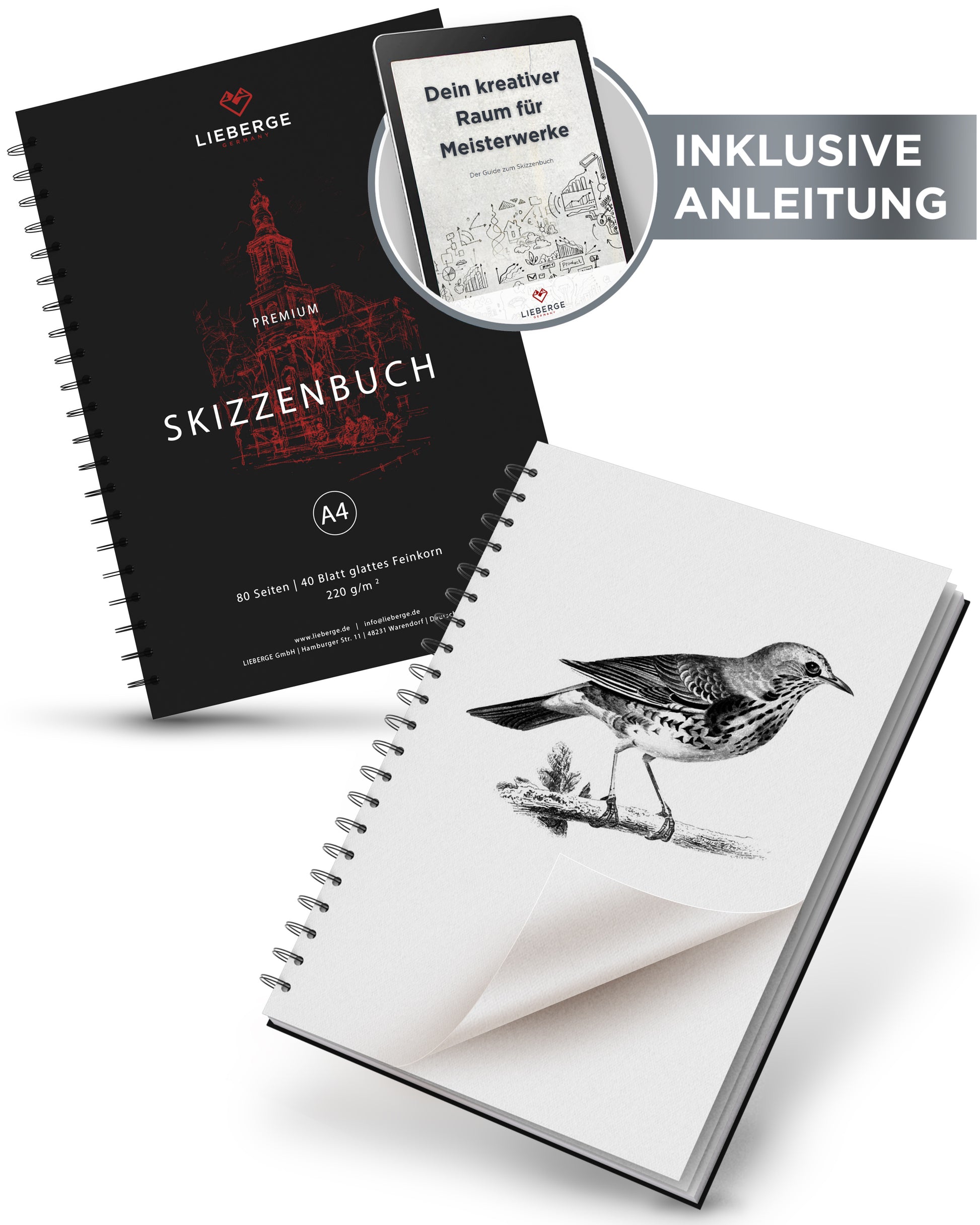 skizzenbuch, skizzen buch, sketch book, sketchbook - titelbild