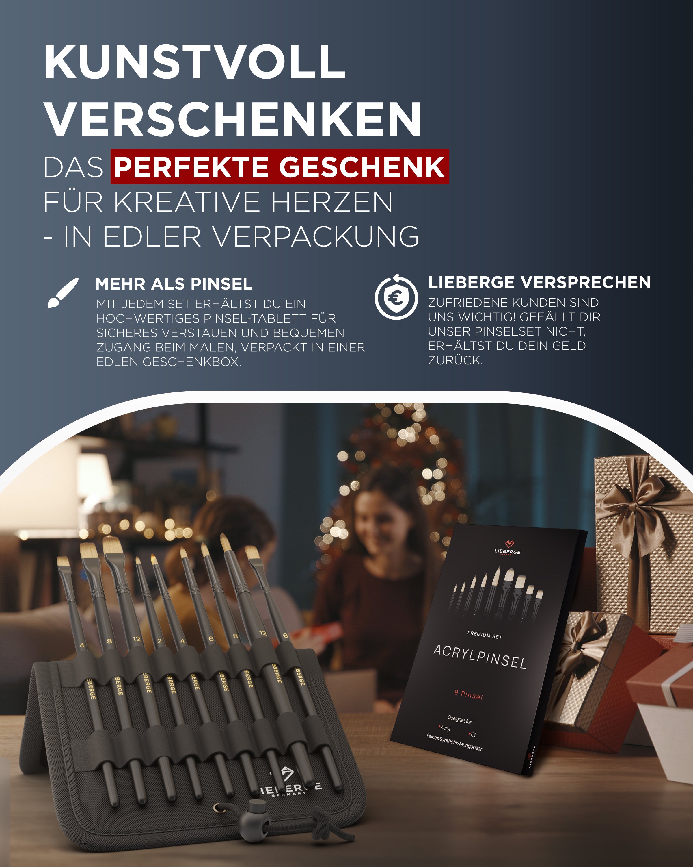 pinsel für acrylfarbe, pinsel acrylfarbe, acrylfarben pinsel, ölpinsel - ideales geschenk für künstler