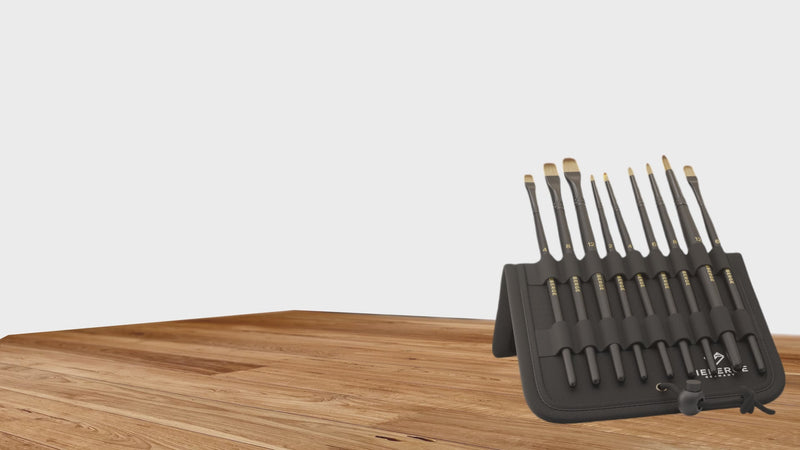 pinsel für acrylfarbe, pinsel acrylfarbe, acrylfarben pinsel, ölpinsel - produktvideo