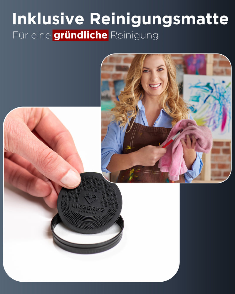 pinselseife, brush soap, pinselsreiniger, reinigung pinsel, acrylpinsel reinigen, ölpinsel reinigen