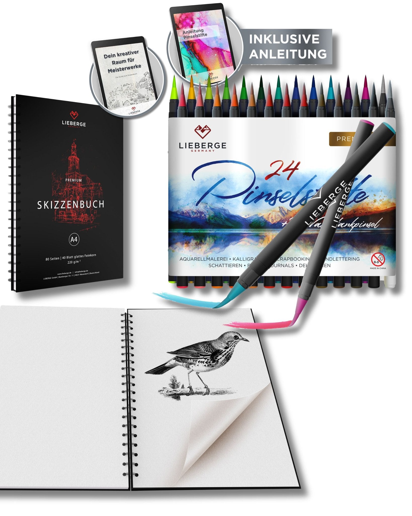 Lettering & Sketch-Set